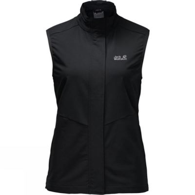 Chaleco Jack Wolfskin Activate Mujer - Negras - Chile UKP675210